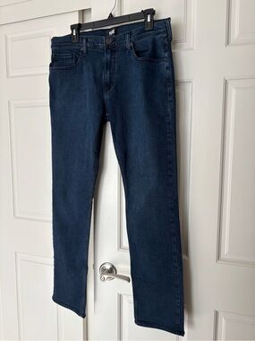 PAIGE Men's Straight Jeans Blue